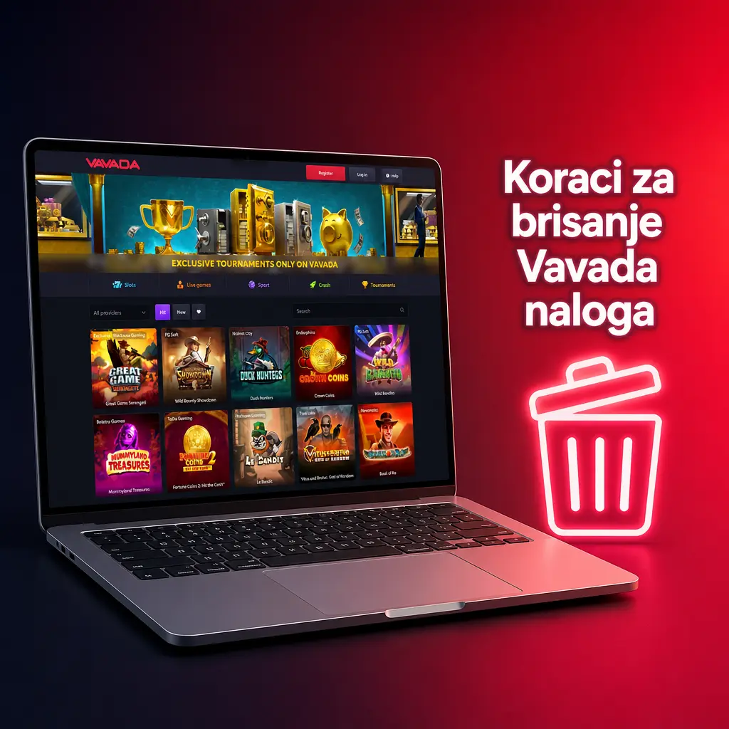Koraci za trajno brisanje Vavada naloga preko podrške - prijava, zahtev, potvrda identiteta i imejl potvrda