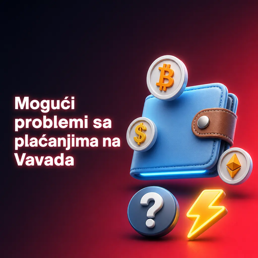 Najčešći problemi sa plaćanjima na Vavada: odbijena kartica, kašnjenje kriptovalute, neusklađeni podaci i limiti isplate
