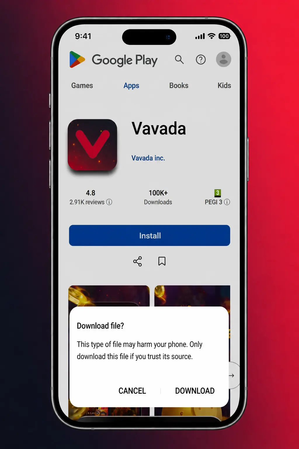Preuzimanje Vavada APK fajla na Android uređaj u četiri jednostavna koraka instalacije
