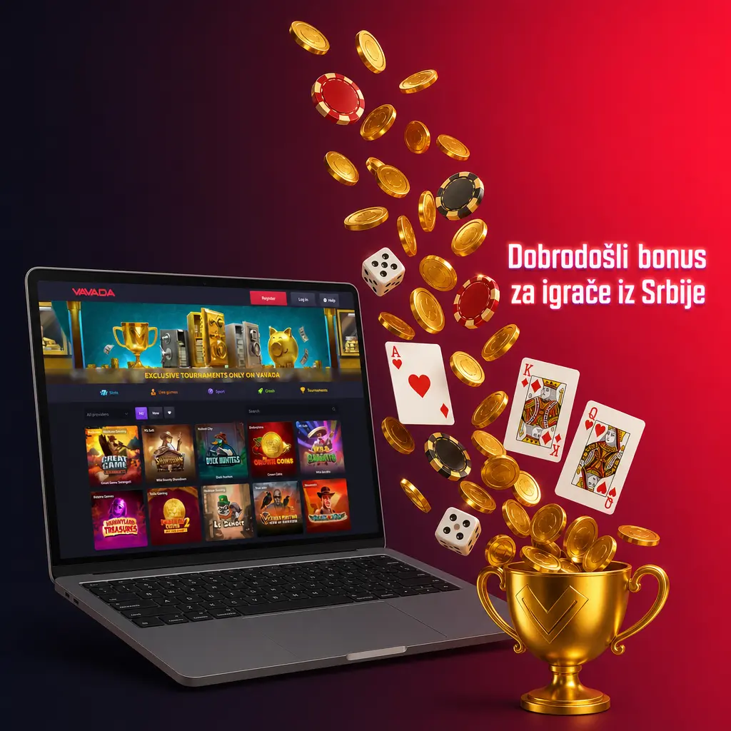 Vavada dobrodošli bonus 100% do 500 EUR i 100 besplatnih obrtaja na Fruit Cocktail za igrače iz Srbije