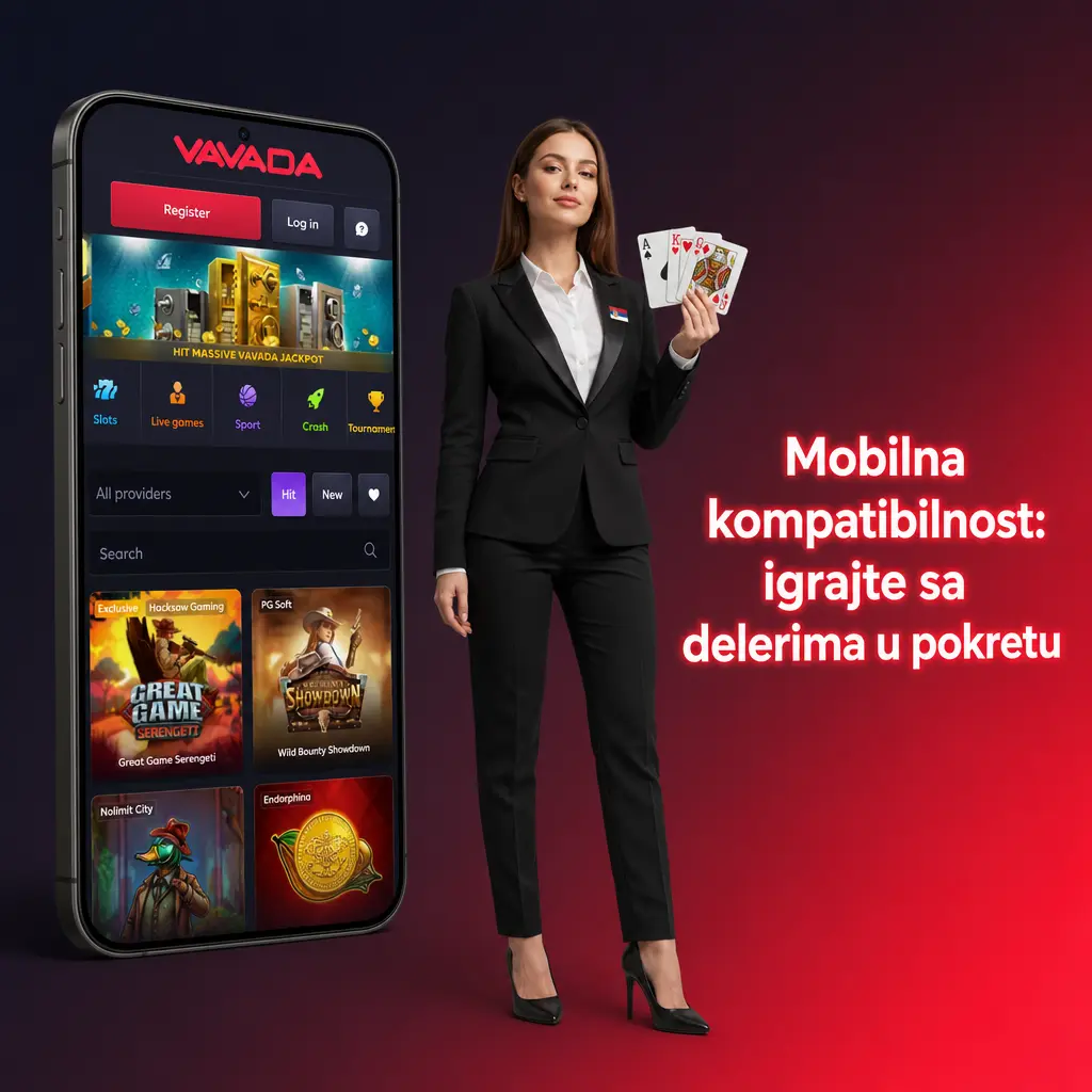 Vavada live casino na mobilnom telefonu: dugmići za opklade, HD strim i chat sa delerom u pokretu