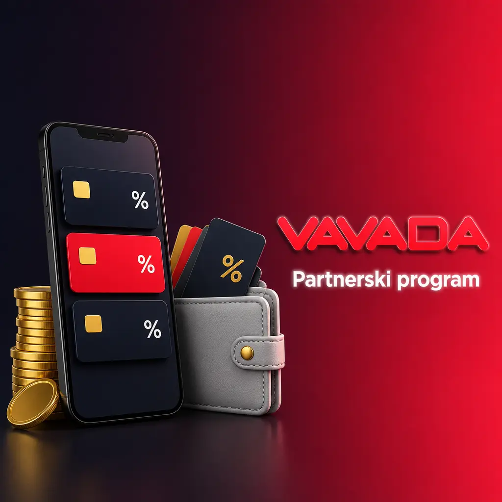 Vavada Partners partnerski program: zarada do 50% od prometa igrača, isplate mesečno i sub-partnerski sistem za dodatni prihod.